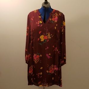 Old Navy Long Sleeved Floral Dress